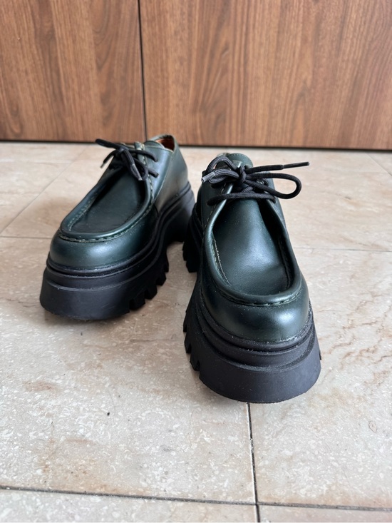 ALOHAS Shoes - Alohas Tycoon lug sole loafers in Dark Green